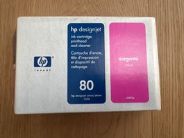 Original HP Tintenpatronen HP 80 Farbe Magenta