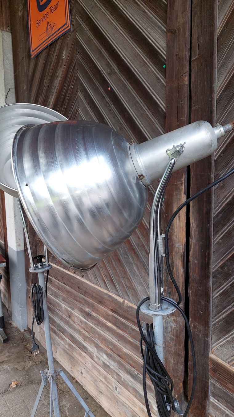 Lampade: Vintage Industrie Stehleuchte – Usato da Othmarsingen venduto da Lanz05 1