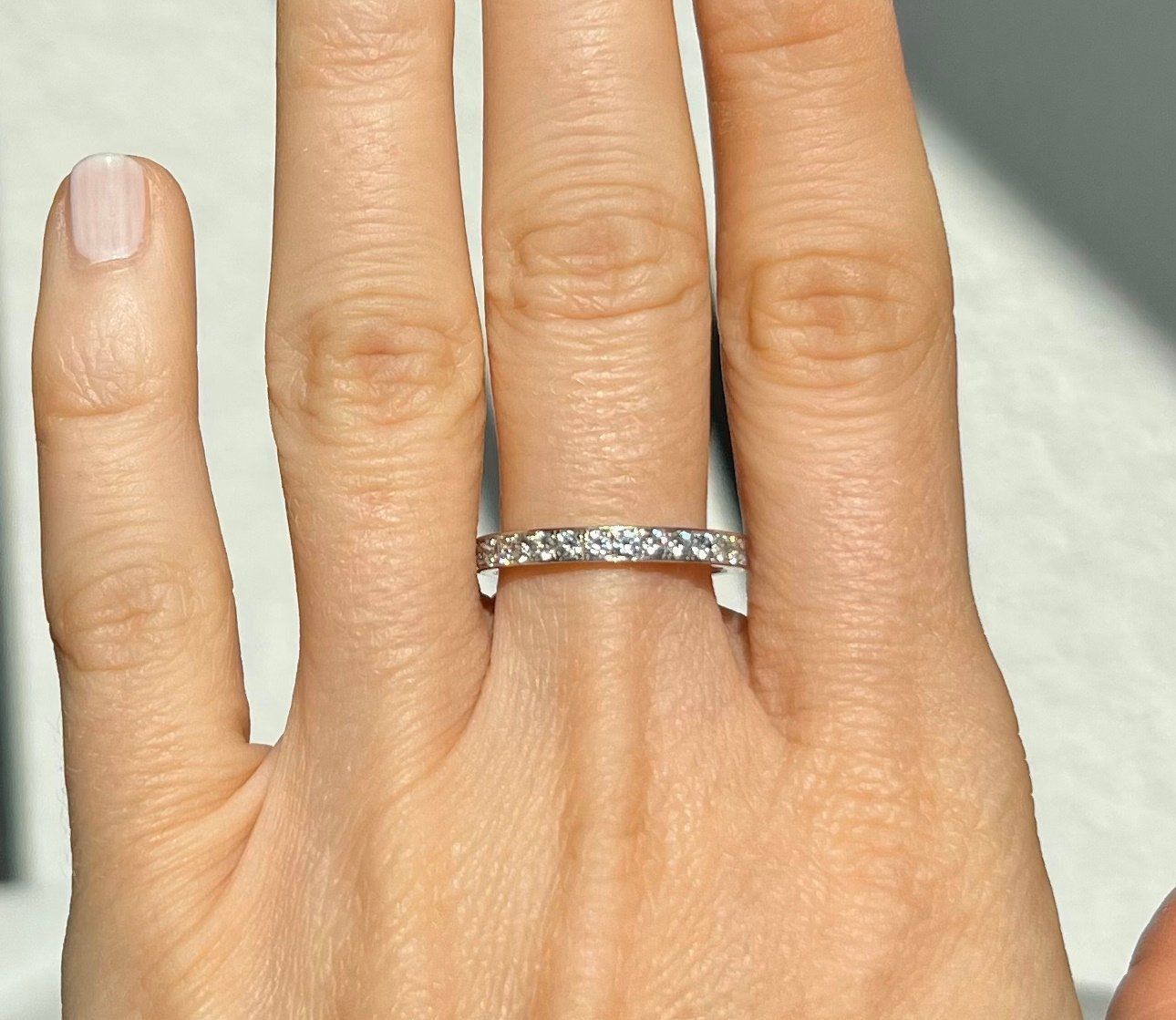Anelli: Memory Ring Sterling Silber von Rhomberg mit Zirkonia – Usato da Mörschwil venduto da Nrohner 1