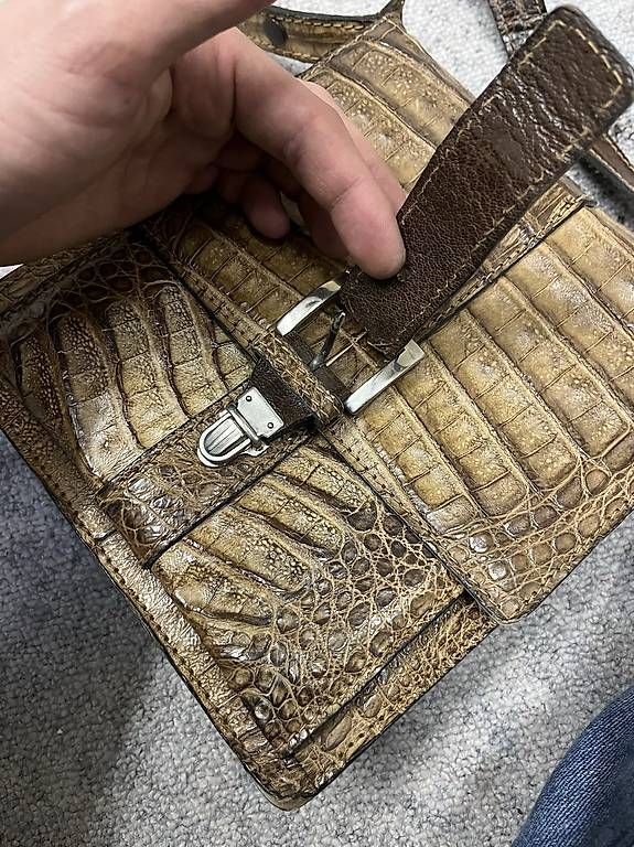 Borse da donna: Sac à main en crocodile – Usato da Biel/Bienne venduto da aml2520 2