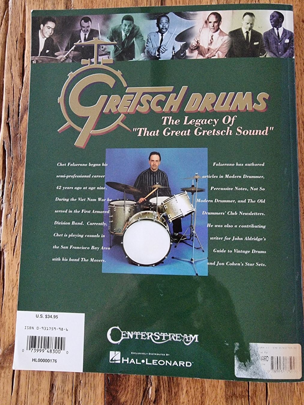 Gretsch Strumenti musicali: GRETSCH SCHLAGZEUG LEGACY BOOK – Nuovo (secondo la descrizione) da Zofingen venduto da Tinpan 5