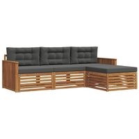  Outdoor Natur und Anthrazit 249,5 x 162,5 x 73 cm
