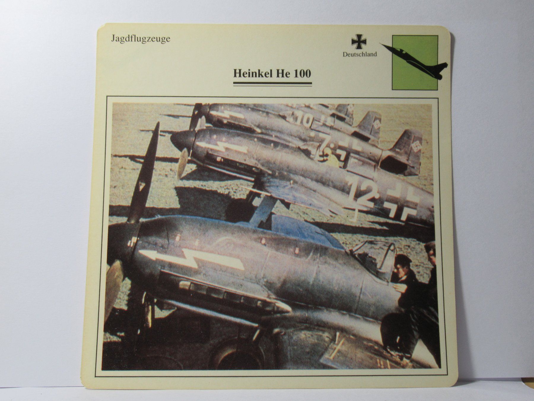 Posters & Illustrations: Flugzeug  ,  Heinkel He 100 – D'occasion à Grenchen par Bluemchen1900