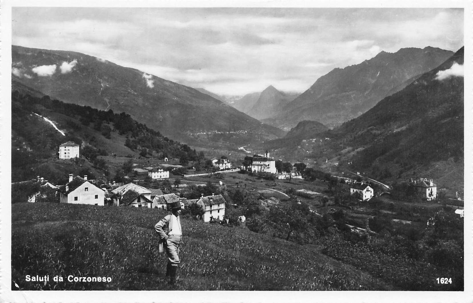 Cartoline postali: Corzoneso Blenio – Usato da Biasca venduto da Blenio71