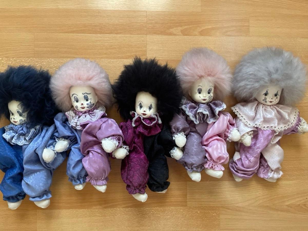 Bambole: Pierrot Clownpuppen – Nuovo (secondo la descrizione) da Olten venduto da Jotoseta