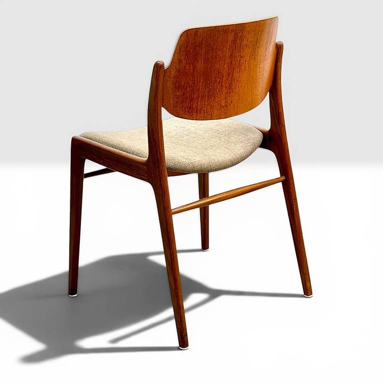 Stühle: 4er Set Hartmut Lohmeyer Teak Stühle – Gebraucht aus basel von vintory.ch 3