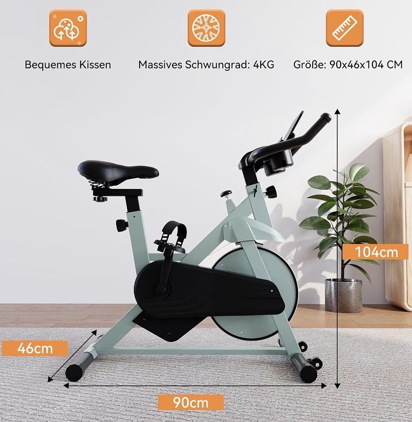 Hometrainer: Ergometer,Hometrainer, Fahrrad – Usato da Koblenz venduto da Mib1401 1