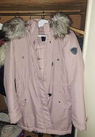 ONLY Winterjacke, Gr. S, Rosa