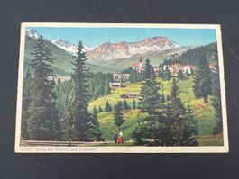 Postkarte Litho Arosa mit Rothorn 1933 (P15)