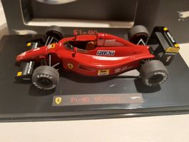 Ferrari F1-90 100th Ferrari Sieg Prost 1990 Hot Wheels 1:43
