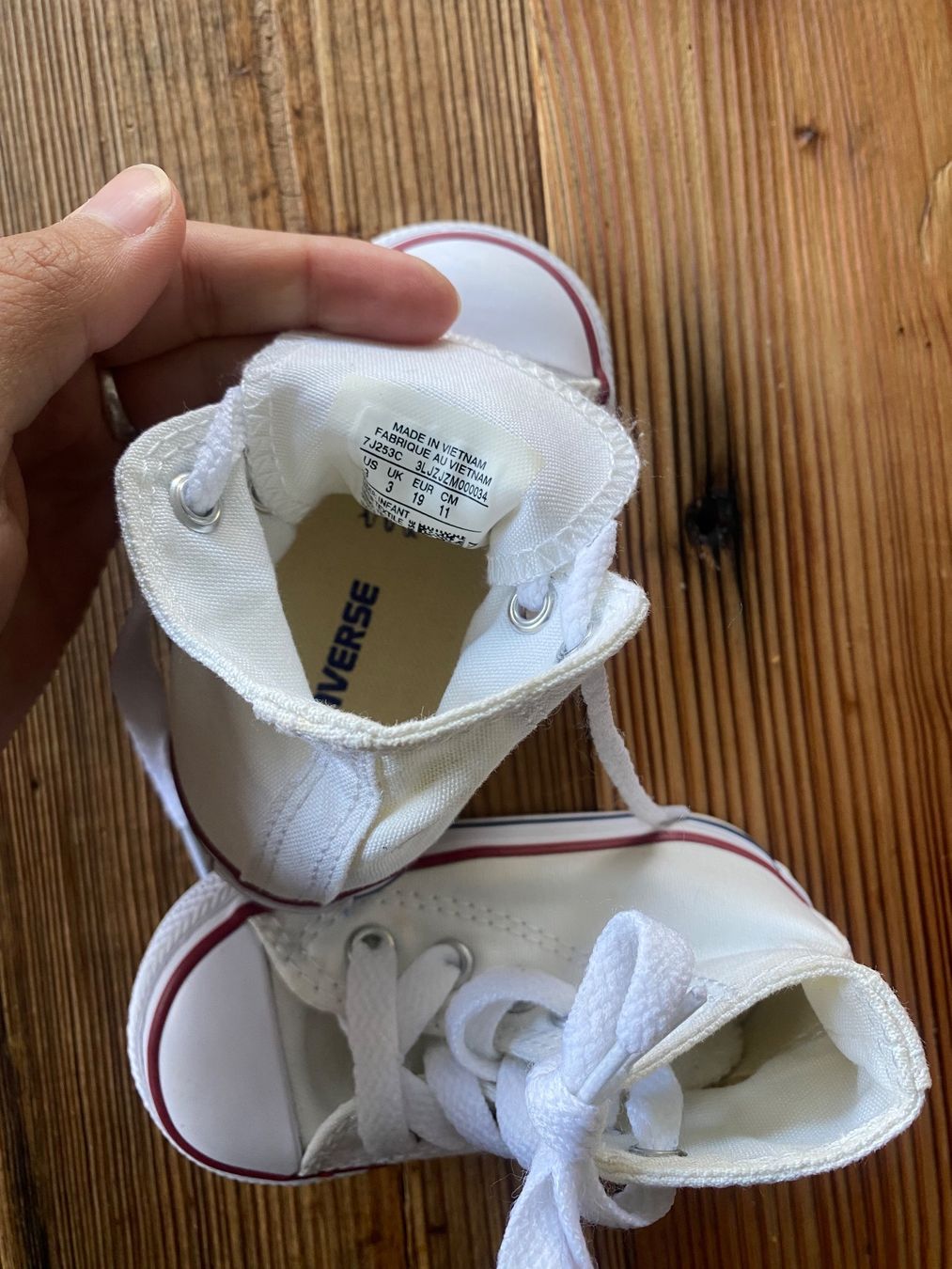 Converse Schuhe für Jungen: Converse Babyschuhe Gr.19 – Gebraucht aus Frutigen von Clini94 3