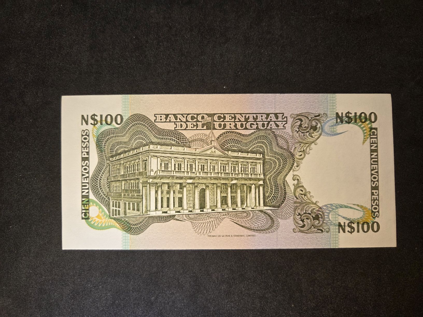 Banknoten: 100 Nuevos Pesos - Uruguay – Neu (gemäss Beschreibung) aus Geroldswil von Antica01 1