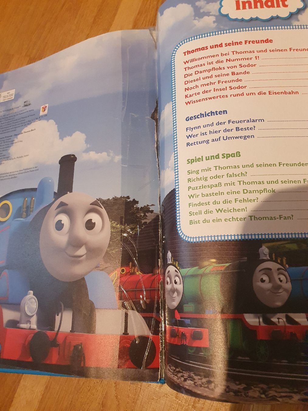 Libri: Das grosse Thomas Buch für Kinder – Usato da Embrach venduto da mon_m5ws 3