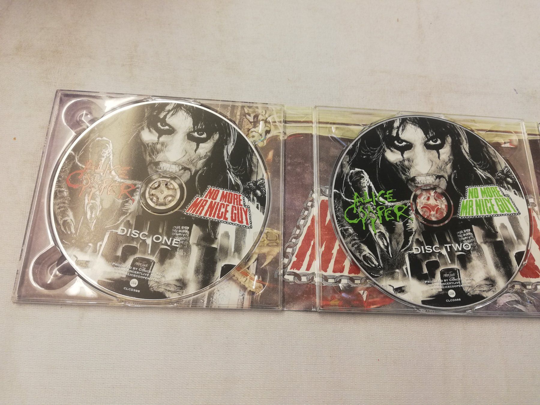 CDs: ALICE COOPER - NO MORE MR NICE GUY - LIVE – Gebraucht aus Bern von Vinylsound.ch 2