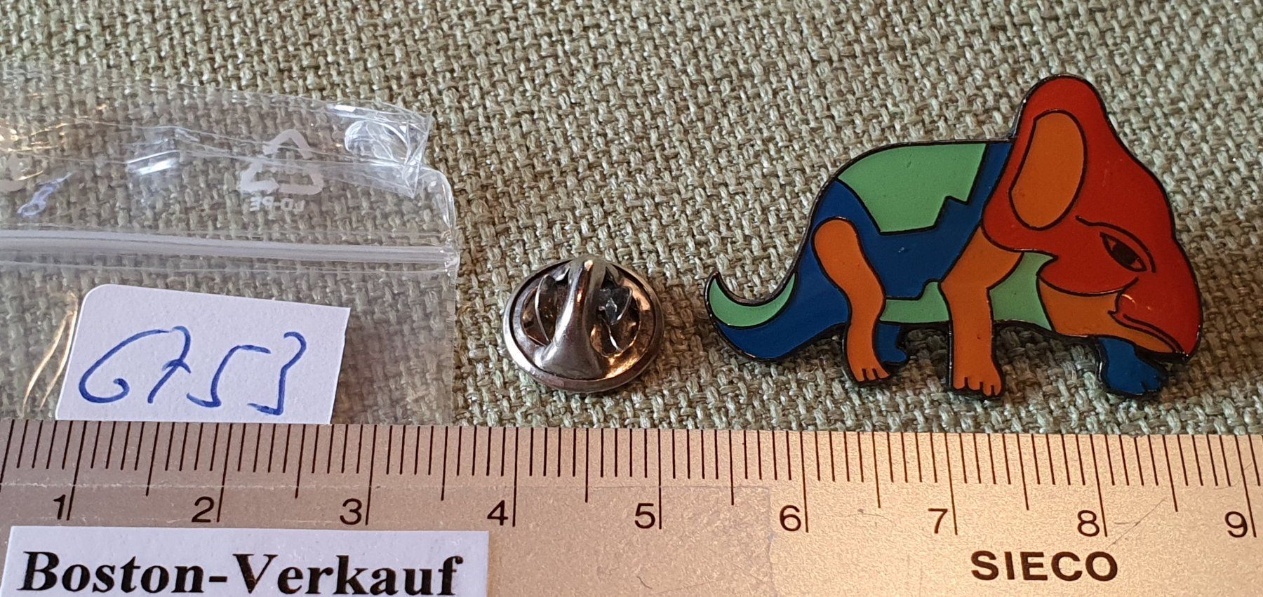 Placchette & Badge: G753 - Pin Dinosaurier – Usato da Reinach BL venduto da Boston-Verkauf 1