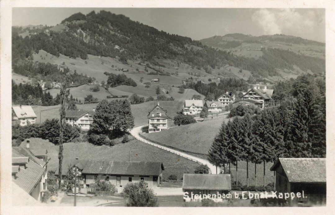 Cartoline postali: Steinenbach  SG  bei Ebnat-Kappel      um 1927 – Usato da Brig venduto da Valcards54
