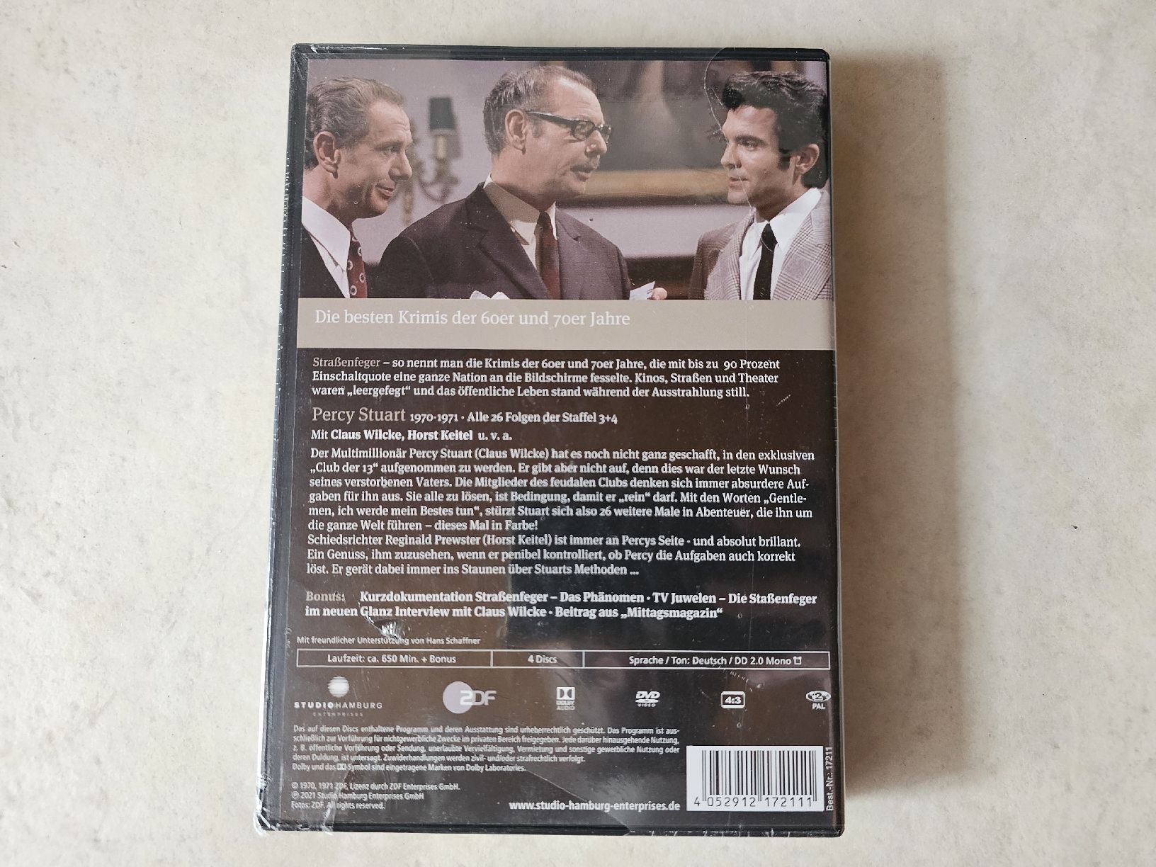 Alle DVDs: Strassenfeger  -  Staffel 3 + 4 Percy Stuart / Fabrikneu – Neu und originalverpackt aus Schneisingen von backstore24 1