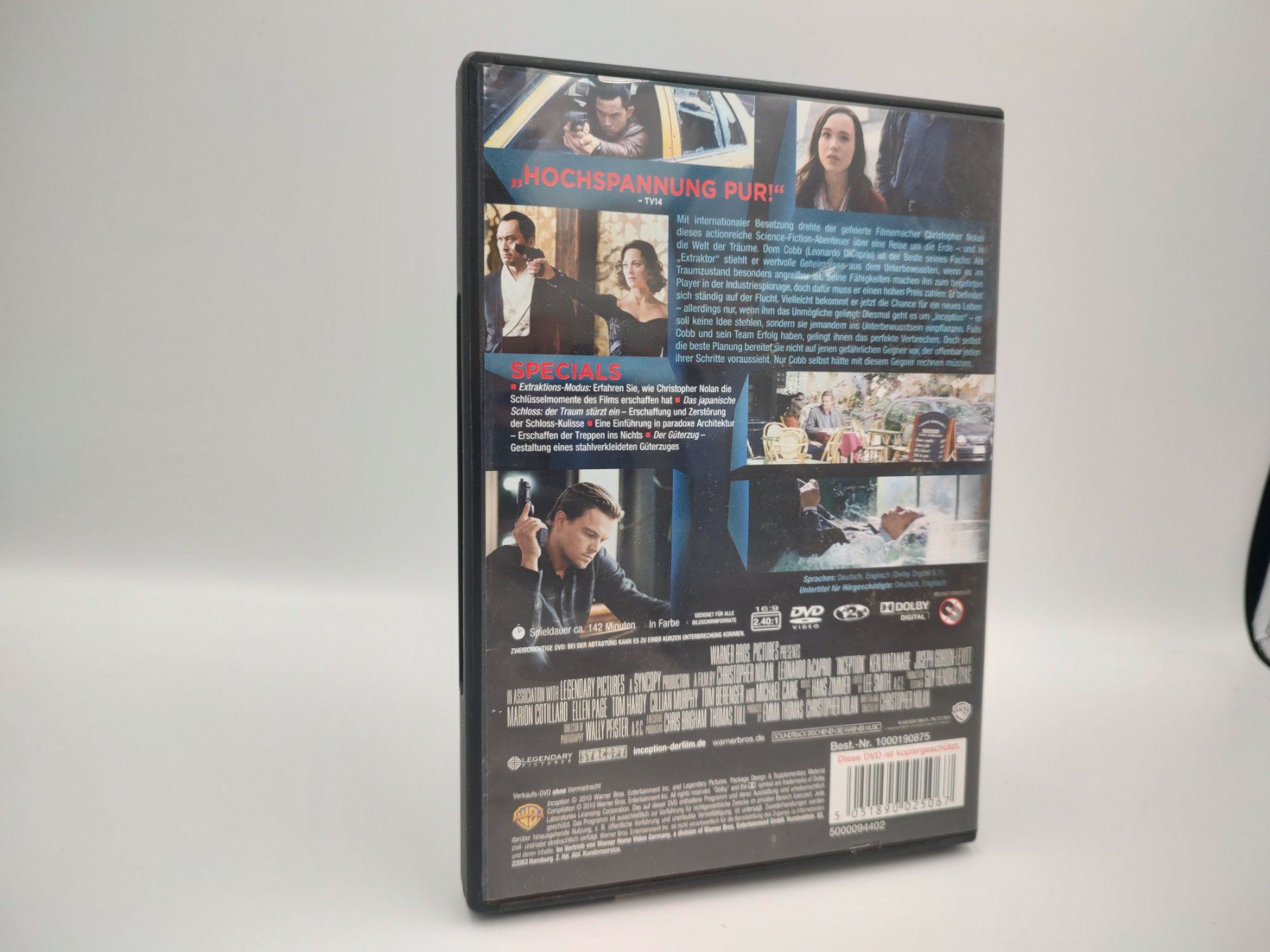 Tutti i DVDs: INCEPTION - Versand nur CHF 2.50! – Usato da Siblingen venduto da goodprice24 1