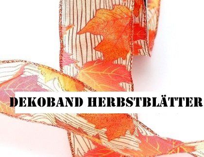 Tutte le decorazioni: Dekoband Herbstblätter – Nuovo (secondo la descrizione) da Schlatt TG venduto da kreativ-atelier