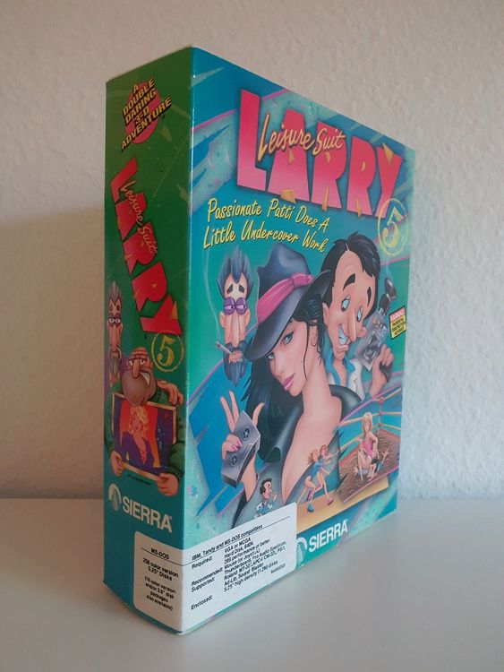 PC Game Leisure Suit Larry 5 (1991) US Big Box (Gebraucht) in ...