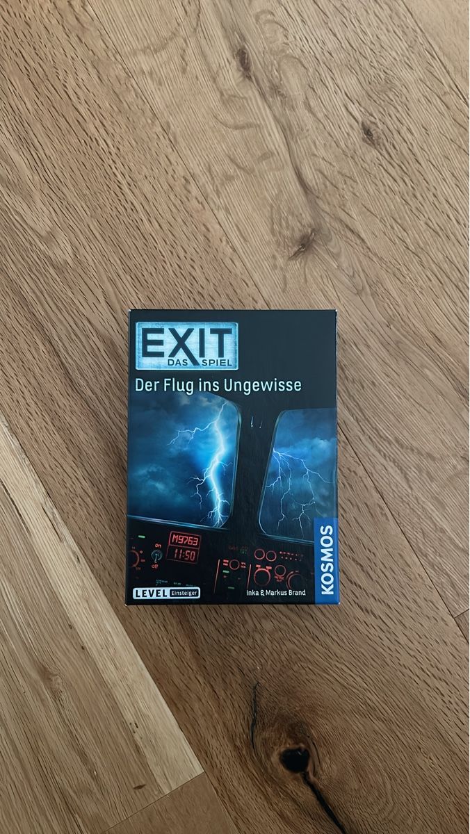 Kosmos Giochi: Exit Spiel originalverpackt – Nuovo (secondo la descrizione) da Basel venduto da Carla29