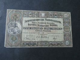Schweiz 1949, 5 Franken