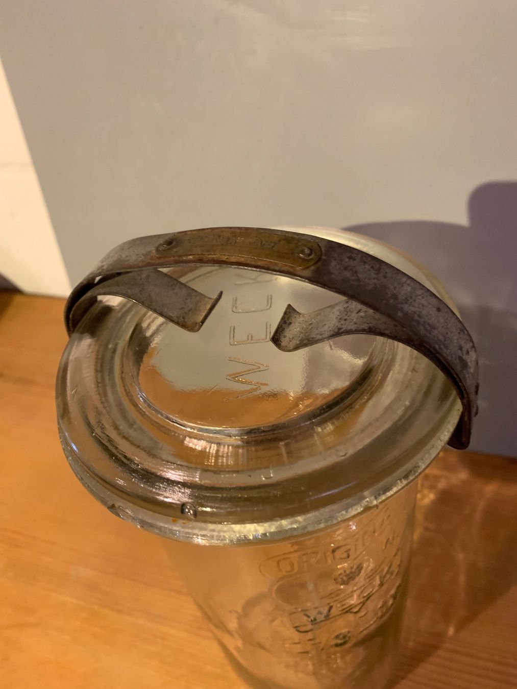 Weck Contenitori & Simili: Original Weck Einmachgläser 3 L Glasbehälter mit Deckel – Usato da Urnäsch venduto da Mafre1949 1