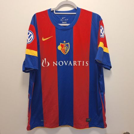 Nike fc Basel 2011 Home Novartis