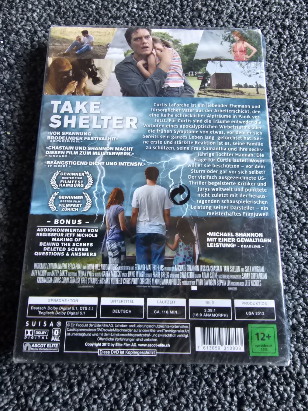 Tutti i DVDs: Take Shelter Neuverpackt – Nuovo e nell'imballaggio originale da Ruswil venduto da jan_bxl5 1