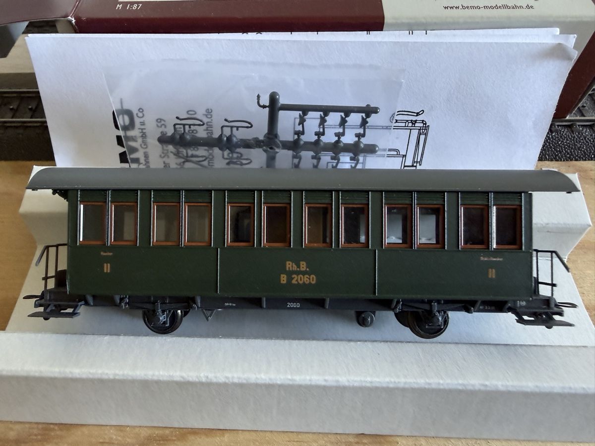 Bemo Modelleisenbahnen: Bemo 3230 140 RhB B 2060 H0m – Defekt aus Morrens VD von YannD02 3