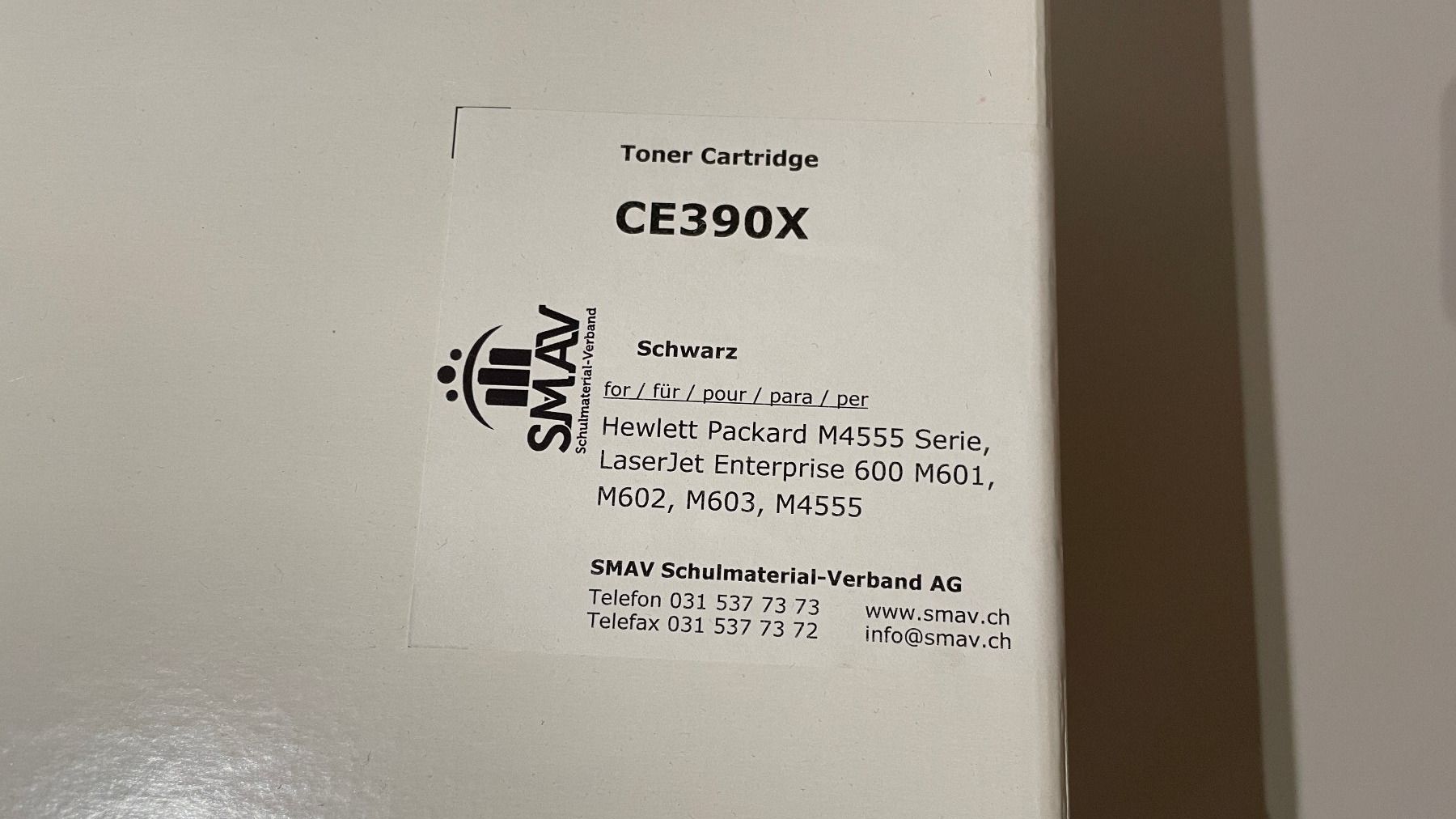 Hewlett Packard Cartucce per stampanti & toner: Toner CE390X für HP Drucker – Nuovo (secondo la descrizione) da Glattfelden venduto da cybermaxx 1