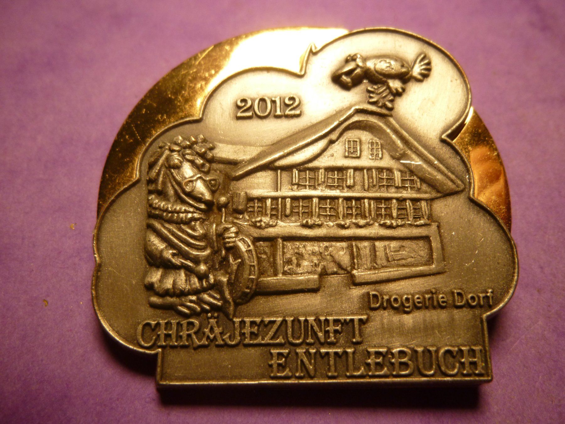 Plaquettes & Badges: ENTLEBUCH 2012 GOLD – D'occasion à Ried (Muotathal) par Mandarin02