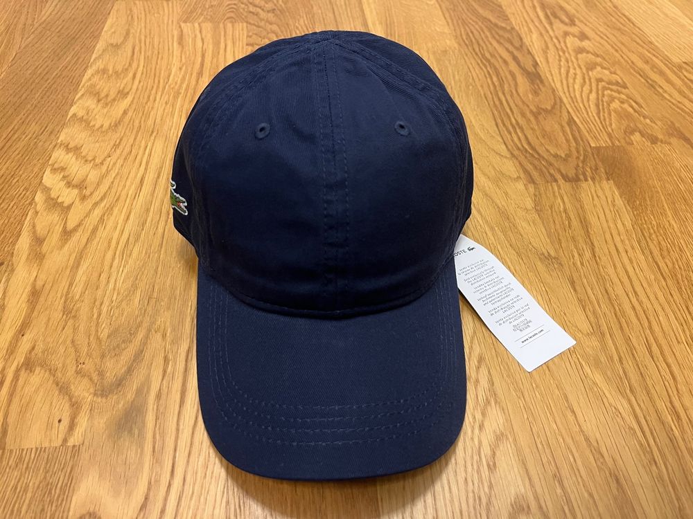 Neuf: Casquette Lacoste, bleu marine 1