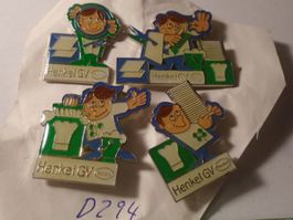 4 ver Henkel GV Waschmittel Pins (D294)