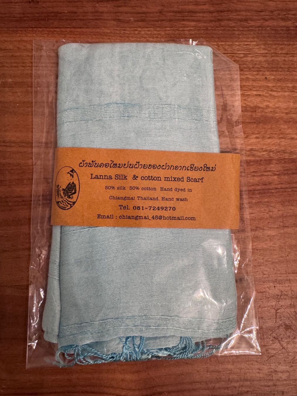 Foulard & Sciarpe: Edler Seiden-Baumwolle Schal neu – Nuovo e nell'imballaggio originale da Schaffhausen venduto da Wiesenmaus333 4