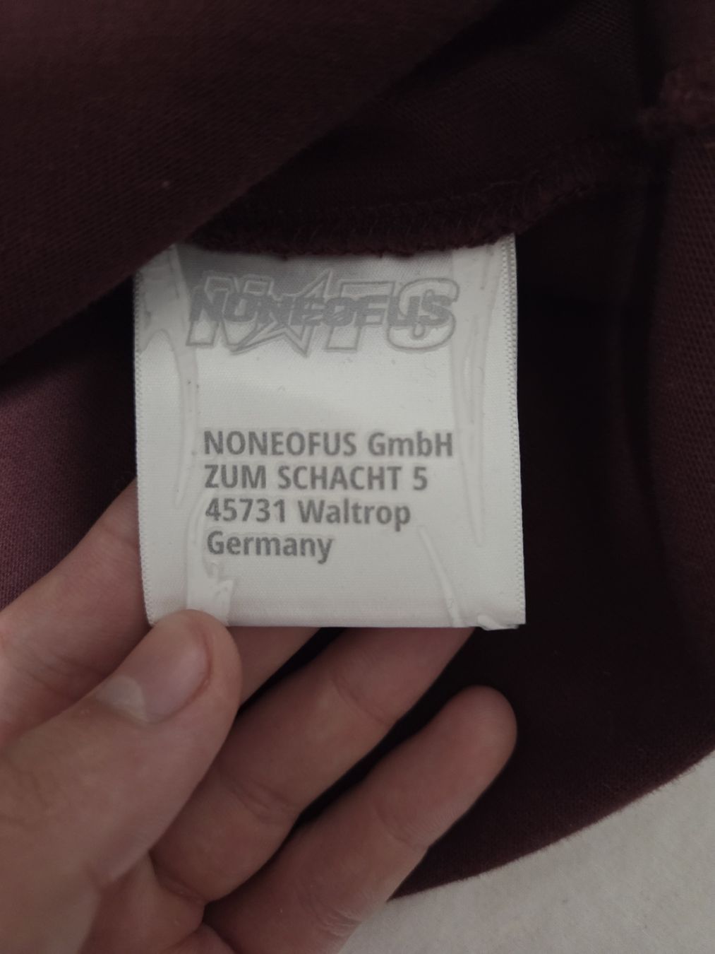 Pullover & Sweatshirts: NONEOFUS Langarmshirt, Gr. S Burgunderrot – Neu (gemäss Beschreibung) aus Zollikofen von Vintageforyou 3