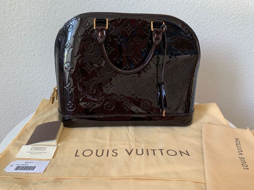 Louis Vuitton Handtaschen aus Lackleder - Braun - 37240885