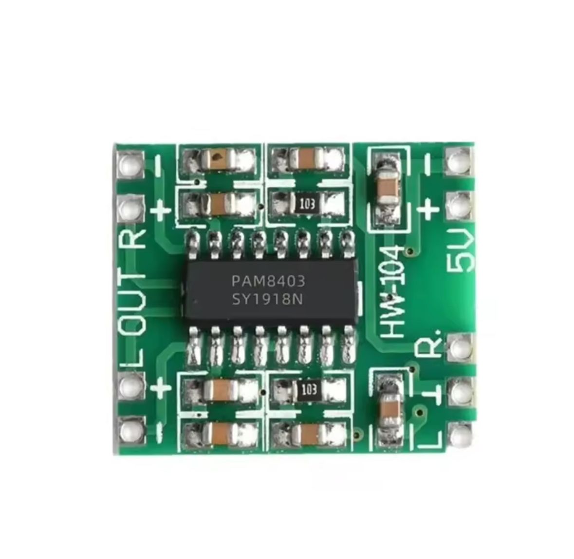 Amplificatori: PAM8403 Audio Verstärker 2x3W 5V – Nuovo e nell'imballaggio originale da Luzern venduto da MusikElektronikShop