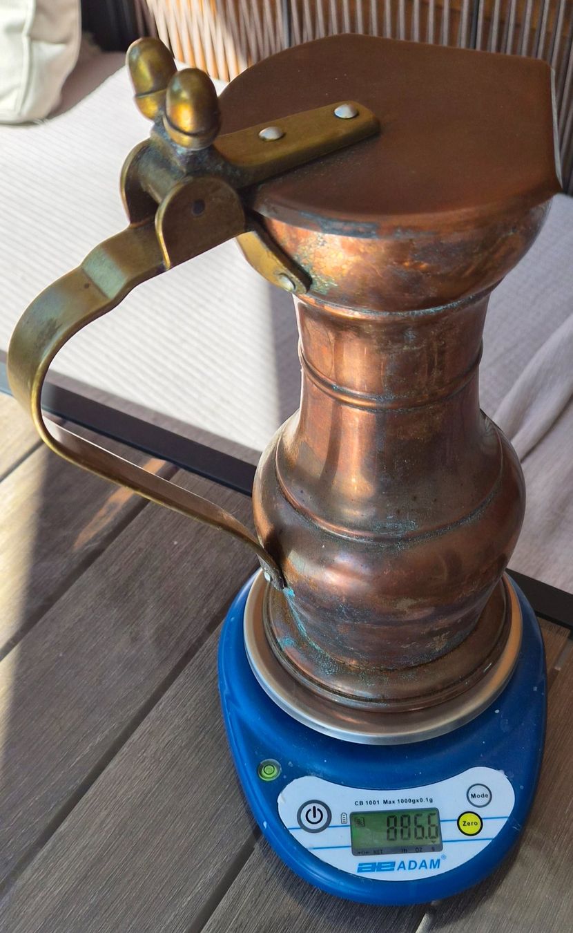 Caraffe: Channe en cuivre – Usato da Bouveret venduto da lagartha 5