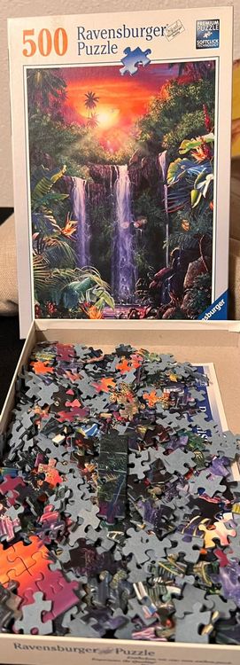 LAIS Puzzle Victoria Falls – 1000 Teile, Brillanter Druck, Hochwertig Gestanzt, Mit Motiv-Schachtel