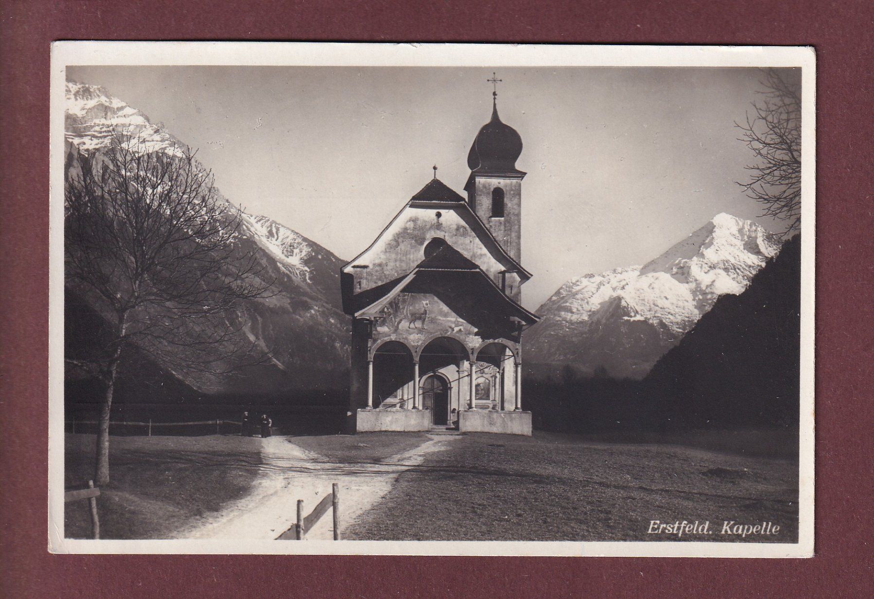 Ansichtskarten: ERSTFELD - Kapelle - 1930 – Gebraucht aus Pully von nicecards