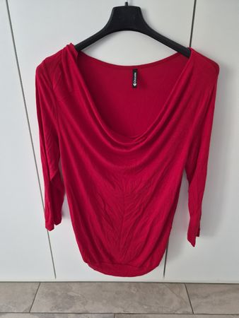 Chicoree Damen 3/4-Shirt Rot Grösse S