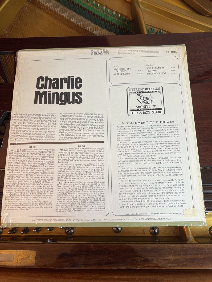 Dischi in vinile: LP Charlie Mingus – Usato da Soazza venduto da RM-77 1