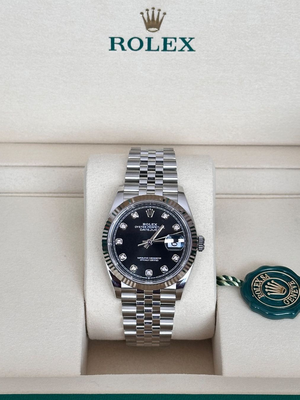 Rolex Uhren: NEW Rolex Datejust 36 07/26 Black Diamond Dial – Neu und originalverpackt aus Kreuzlingen von GentlemansWatches 4