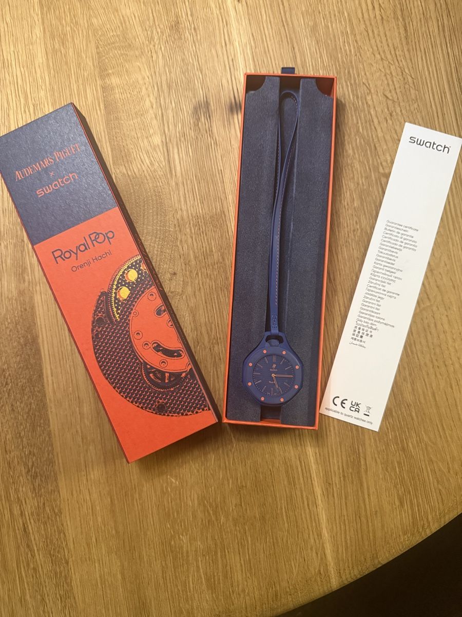 Swatch Orologi: Swatch AP Royal Pop – Nuovo e nell'imballaggio originale da Zürich venduto da Virusexpress