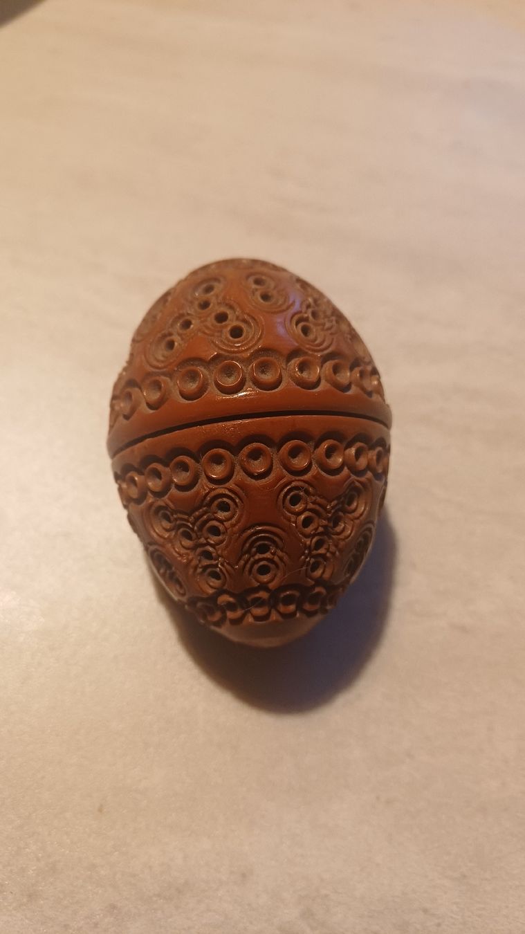 Figuren: Antikes Handgeschnitztes Ei  – Gebraucht aus Flawil von Naphtali 6