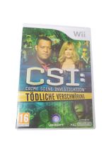 NINTENDO WII CSI Tödliche Verschwörung