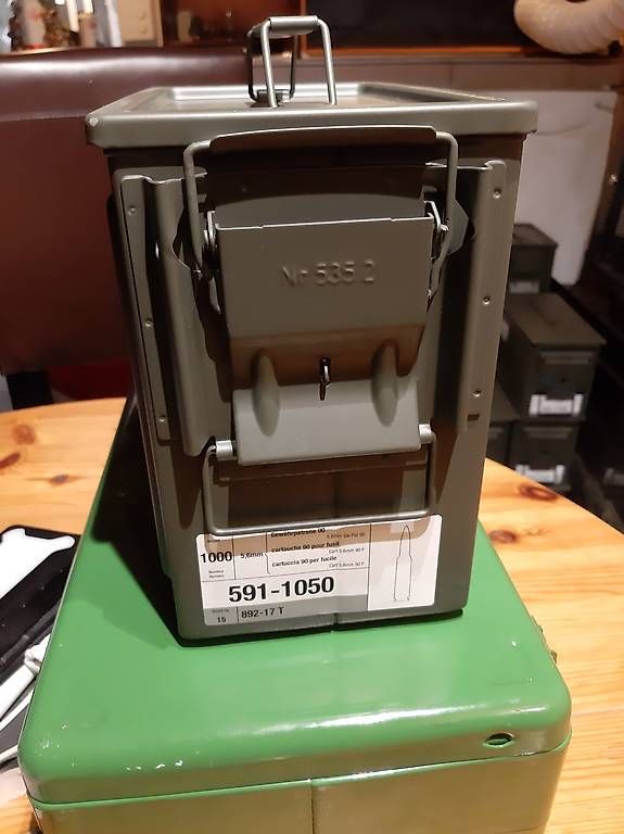 Equipement & pcs de rechange: Munitionskisten CH Armee Gp 90 – D'occasion à Konolfingen par ppm_q8m8 1