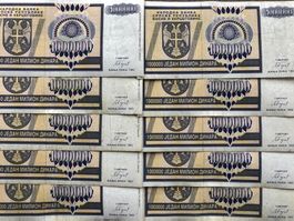 Banja Luka 1993 - Republika Srpska Dinar - 10 Noten