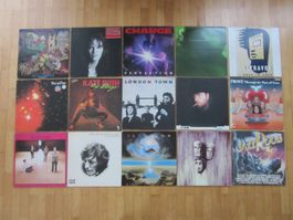 15 verschiedene Langspielplatten
